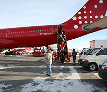 Kangerlussuaq landing Kangerlussuaq landing